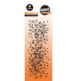 STUDIOLIGHT STUDIOLIGHT GRUNGE COLLECTION STARRY BACKGROUND CLEAR STAMP
