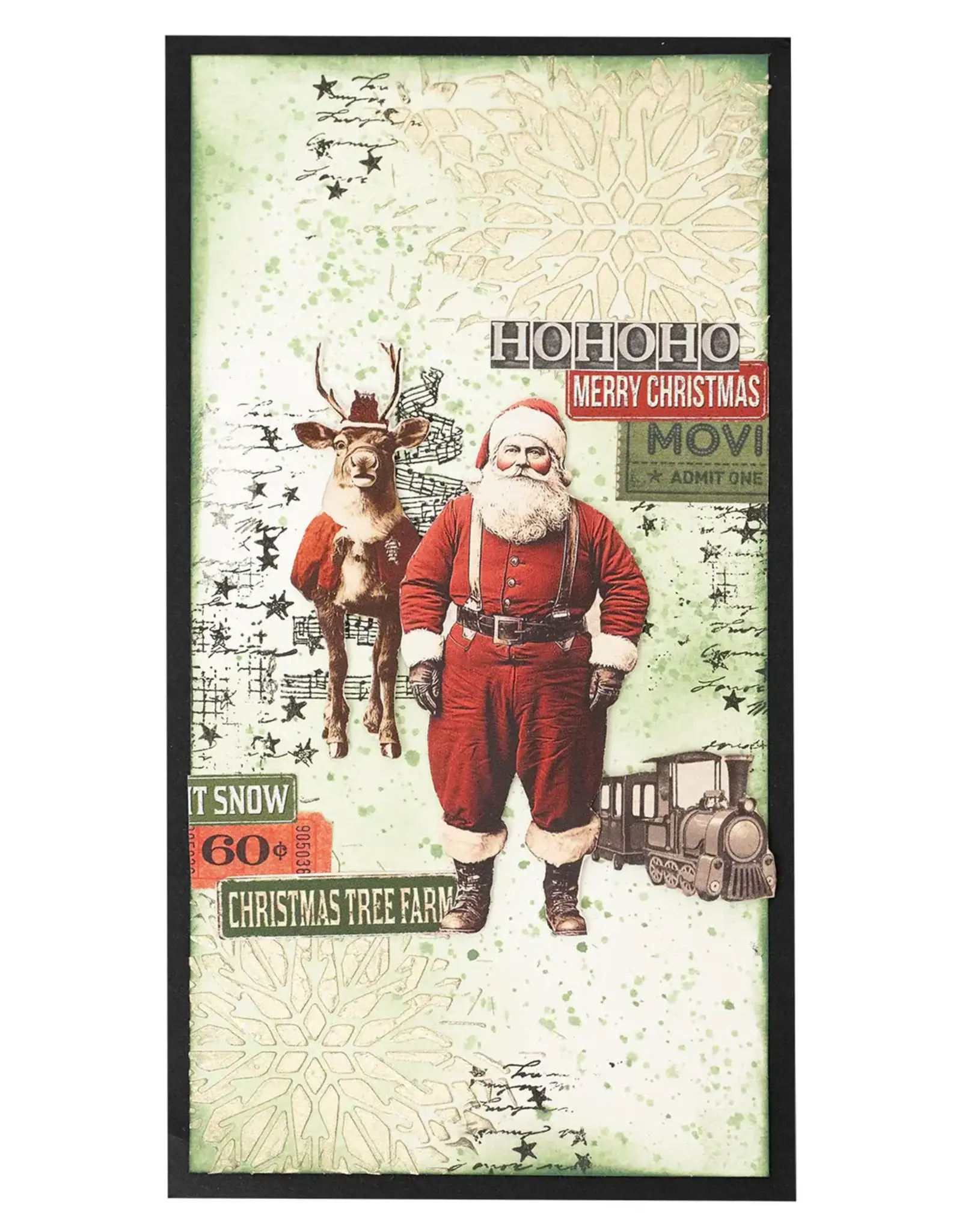 STUDIOLIGHT STUDIOLIGHT GRUNGE COLLECTION STARRY BACKGROUND CLEAR STAMP