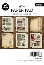 STUDIOLIGHT STUDIOLIGHT ESSENTIALS HAPPY HOLIDAYS MINI PAPER PAD