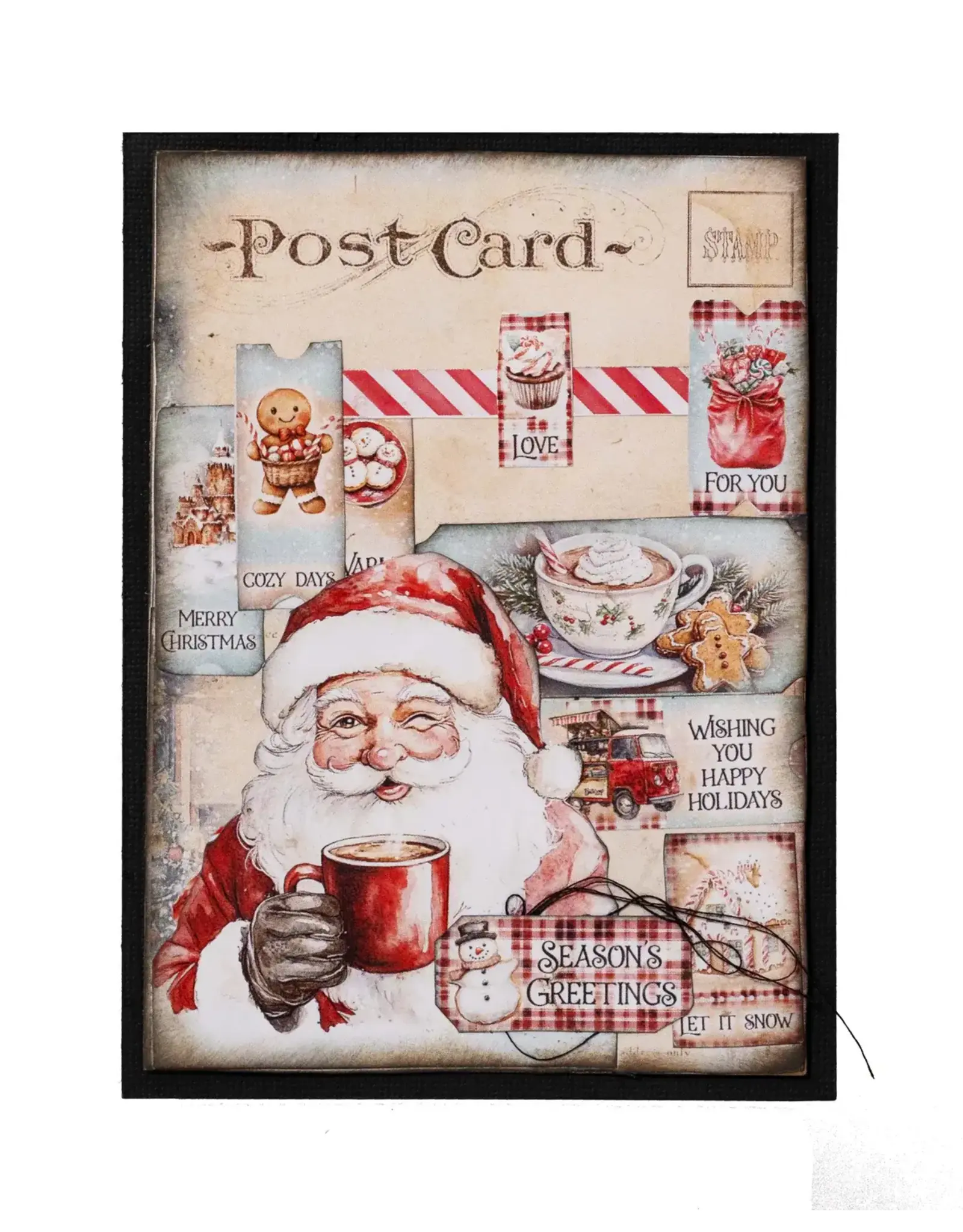 STUDIOLIGHT STUDIOLIGHT ESSENTIALS FAIRY CHRISTMAS MINI PAPER PAD