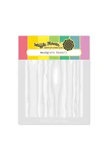 WAFFLE FLOWER WAFFLE FLOWER WOODGRAIN STENCIL SET