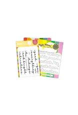 WAFFLE FLOWER WAFFLE FLOWER OVERLAPPING MERRY ADDITIONS CLEAR STAMP SET AND DIE COMBO