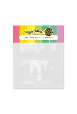 WAFFLE FLOWER WAFFLE FLOWER OPEN BOOK NATIVITY STENCIL SET