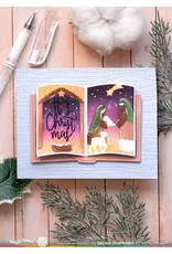 WAFFLE FLOWER WAFFLE FLOWER OPEN BOOK NATIVITY STENCIL SET