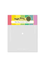 WAFFLE FLOWER WAFFLE FLOWER MASKING CORNERS STENCIL