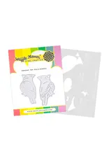 WAFFLE FLOWER WAFFLE FLOWER CARDINAL DUO DIE-N-STENCIL