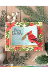 WAFFLE FLOWER WAFFLE FLOWER CARDINAL DUO DIE-N-STENCIL