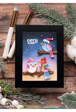 WAFFLE FLOWER WAFFLE FLOWER BIRDIE FRIENDS IN WINTER DIE SET