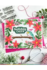 WAFFLE FLOWER WAFFLE FLOWER BIRDIE FRIENDS IN WINTER DIE SET