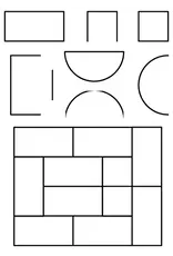 LDRS CREATIVE LDRS CREATIVE PUZZLE FRAMES 6x8 STAMP SET