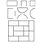 LDRS CREATIVE LDRS CREATIVE PUZZLE FRAMES 6x8 STAMP SET