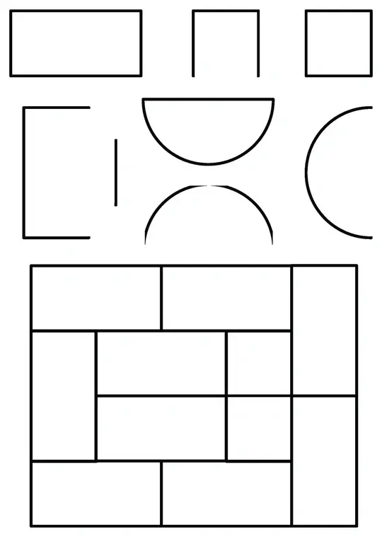 LDRS CREATIVE LDRS CREATIVE PUZZLE FRAMES 6x8 STAMP SET