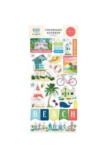 CARTA BELLA CARTA BELLA BEACH TOWN 6x13 CHIPBOARD ACCENTS