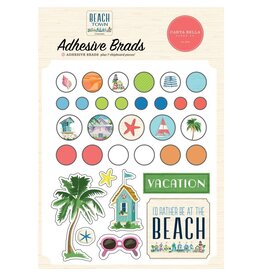 CARTA BELLA CARTA BELLA BEACH TOWN DECORATIVE BRADS