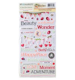 49 AND MARKET 49 AND MARKET NATURE'S HAVEN PUFFY STICKERS