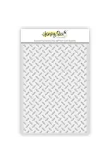 HONEY BEE HONEY BEE STAMPS DIAMOND PLATE 3D EMBOSSING FOLDER