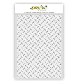 HONEY BEE HONEY BEE STAMPS DIAMOND PLATE 3D EMBOSSING FOLDER