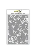HONEY BEE HONEY BEE STAMPS CHINOISERIE 3D EMBOSSING FOLDER