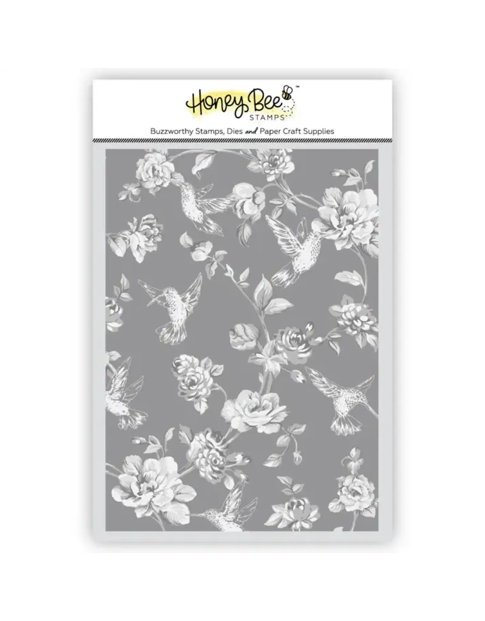 HONEY BEE HONEY BEE STAMPS CHINOISERIE 3D EMBOSSING FOLDER