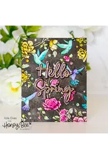 HONEY BEE HONEY BEE STAMPS CHINOISERIE 3D EMBOSSING FOLDER