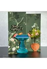 HONEY BEE HONEY BEE STAMPS LOVELY LAYERS: BIRD BATH DIE SET