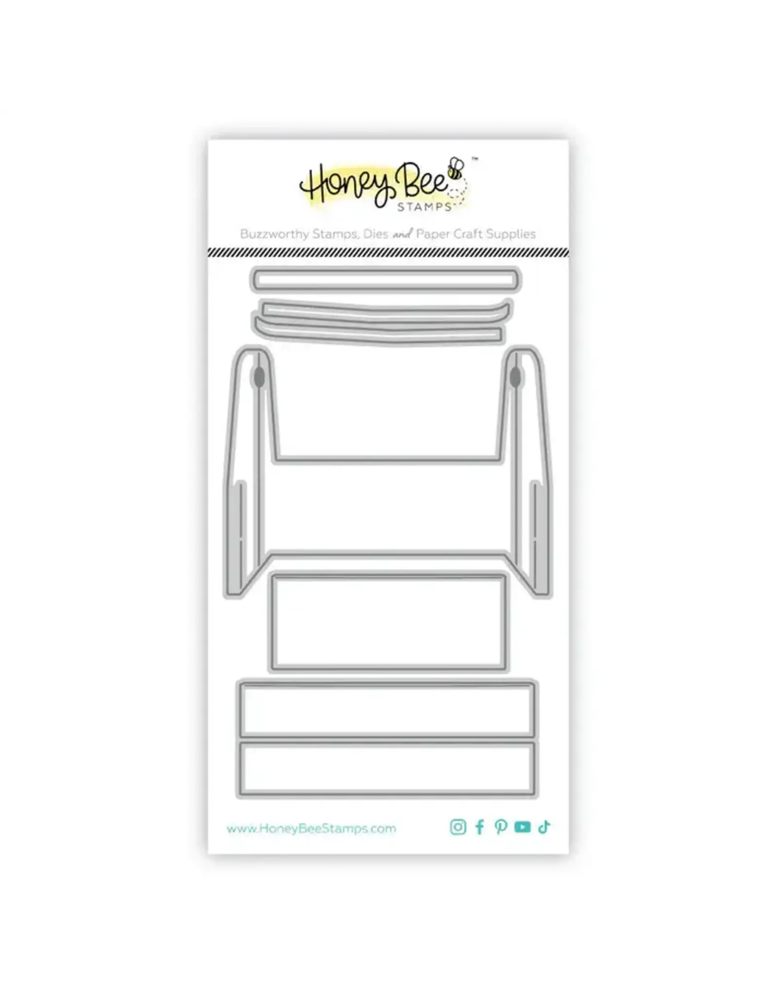 HONEY BEE HONEY BEE STAMPS LOVELY LAYERS: TOOL BOX DIE SET
