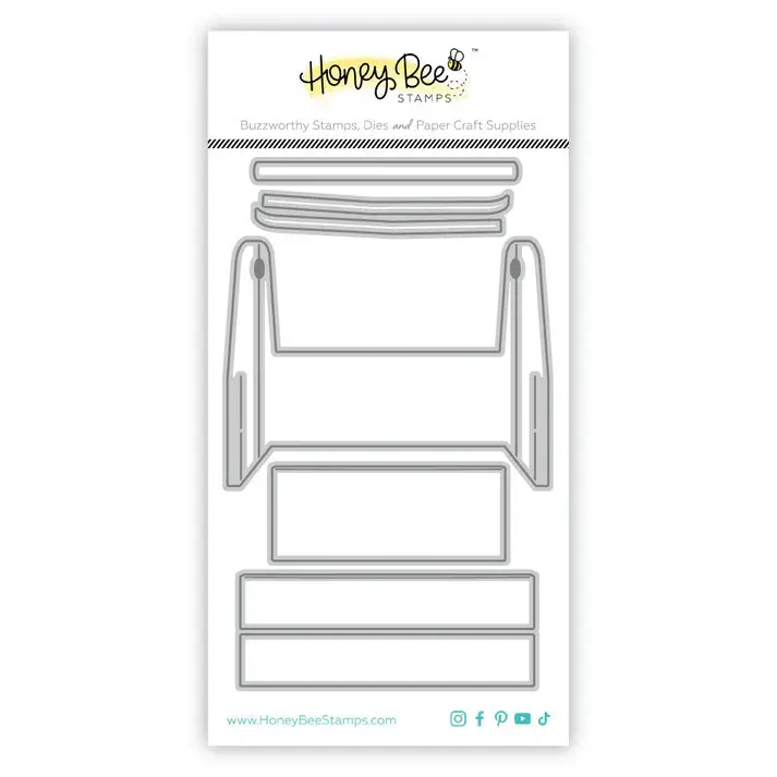 HONEY BEE HONEY BEE STAMPS LOVELY LAYERS: TOOL BOX DIE SET
