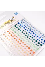 HONEY BEE HONEY BEE STAMPS COTTAGE COUNTRYSIDE PEARL STICKERS