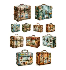 SIMPLY STATED SIMPLY STATED OH THE PLACES WE'LL GO LUGGAGE EPHEMERA