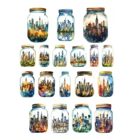 SIMPLY STATED SIMPLY STATED OH THE PLACES WE'LL GO JARS EPHEMERA
