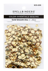SPELLBINDERS SPELLBINDERS GOLD SMOOTH DISC COLOR ESSENTIAL SEQUINS