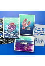 SPELLBINDERS SPELLBINDERS SIMON HURLEY UNDER THE SEA CLEAR STAMP AND DIE BUNDLE