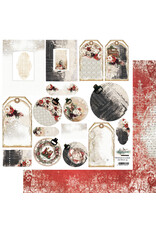 ALCHEMY OF ART ALCHEMY OF ART WONDERFUL CHRISTMAS TIME ART JOURNAL 12x12 EXTRAS CARDSTOCK