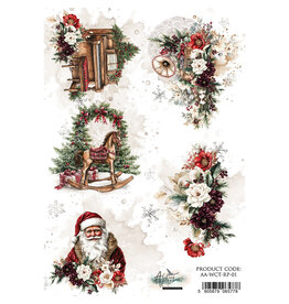 ALCHEMY OF ART ALCHEMY OF ART WONDERFUL CHRISTMAS TIME 01 A4 RICE PAPER