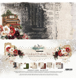 ALCHEMY OF ART ALCHEMY OF ART WONDERFUL CHRISTMAS TIME 12x12 PAPER PACK 6 SHEETS
