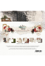 ALCHEMY OF ART ALCHEMY OF ART WONDERFUL CHRISTMAS TIME 8x8 PAPER PACK 12 SHEETS