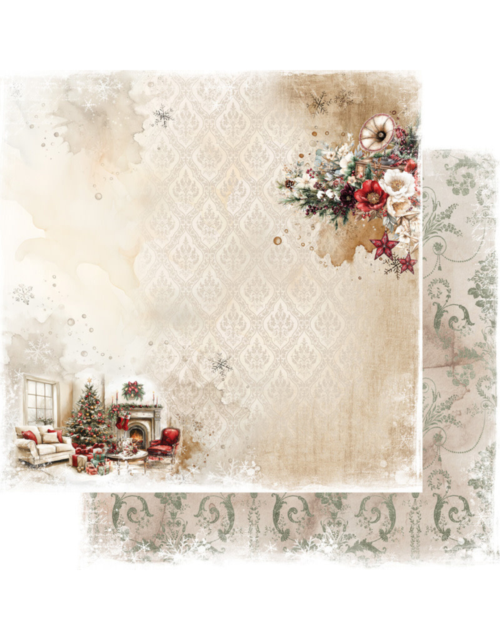 ALCHEMY OF ART ALCHEMY OF ART WONDERFUL CHRISTMAS TIME 6x6 PAPER PACK 24 SHEETS