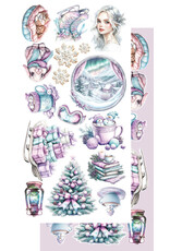 ALCHEMY OF ART ALCHEMY OF ART MAGIC OF THE NORTHERN LIGHTS 6x12 EXTRAS DIE-CUTS