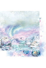 ALCHEMY OF ART ALCHEMY OF ART MAGIC OF THE NORTHERN LIGHTS 8x8 PAPER PACK 12 SHEETS