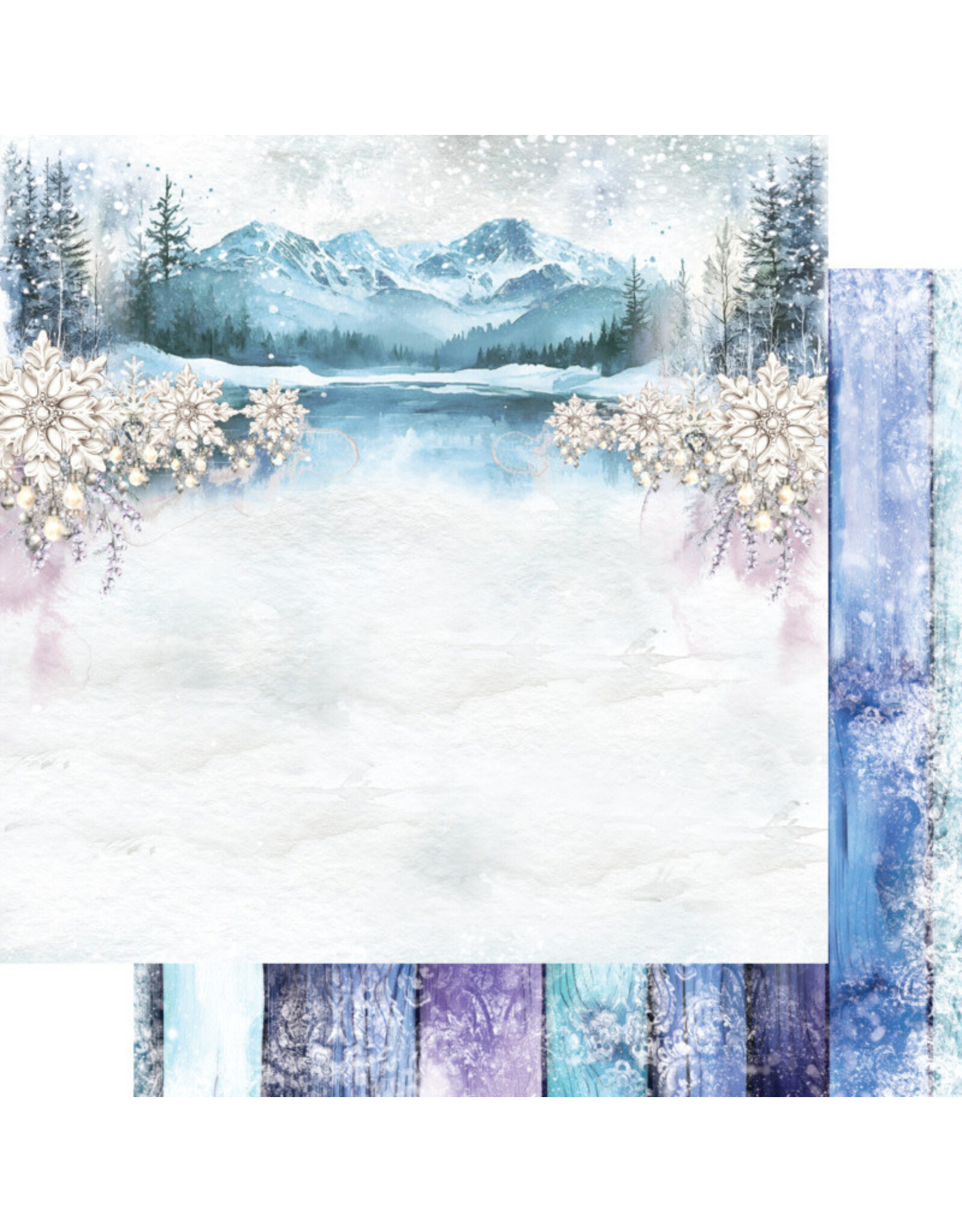 ALCHEMY OF ART ALCHEMY OF ART MAGIC OF THE NORTHERN LIGHTS 8x8 PAPER PACK 12 SHEETS