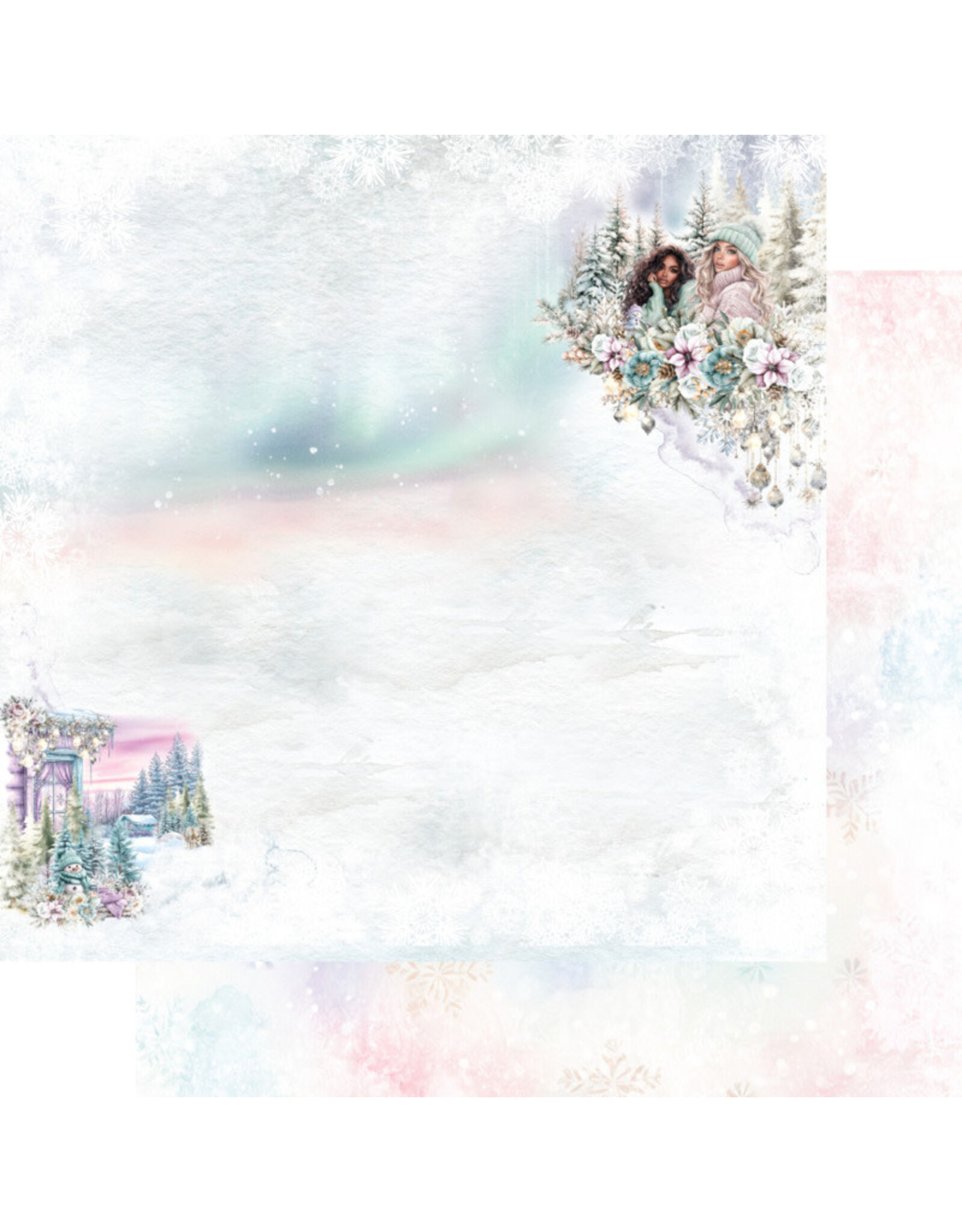 ALCHEMY OF ART ALCHEMY OF ART MAGIC OF THE NORTHERN LIGHTS 6x6 PAPER PACK 24 SHEETS