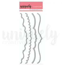 UNIQUELY CREATIVE UNIQUELY CREATIVE SLIM FANCY BORDERS DIE SET