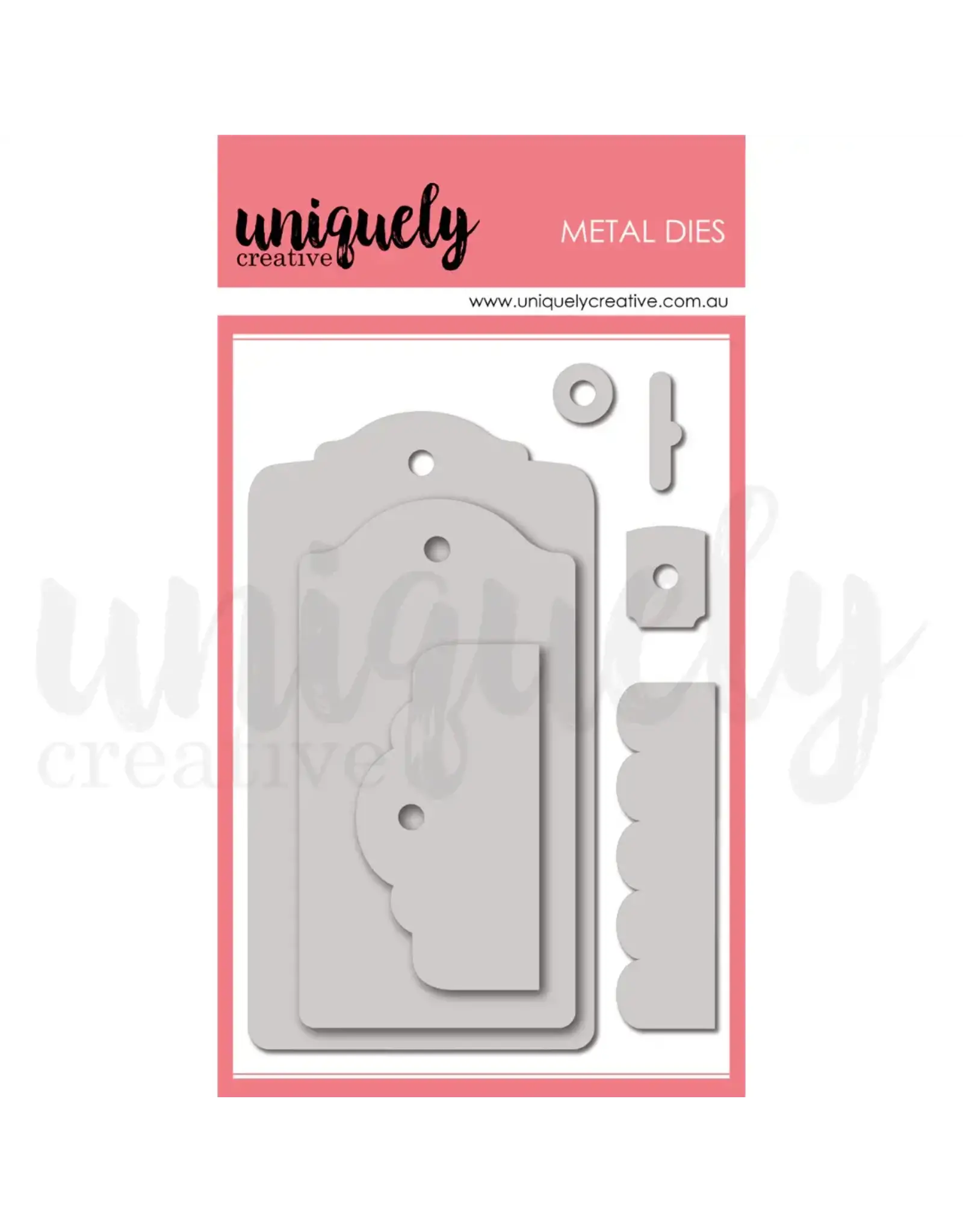 UNIQUELY CREATIVE UNIQUELY CREATIVE TAGS TOPS 'N' TAILS 2.0 DIE SET