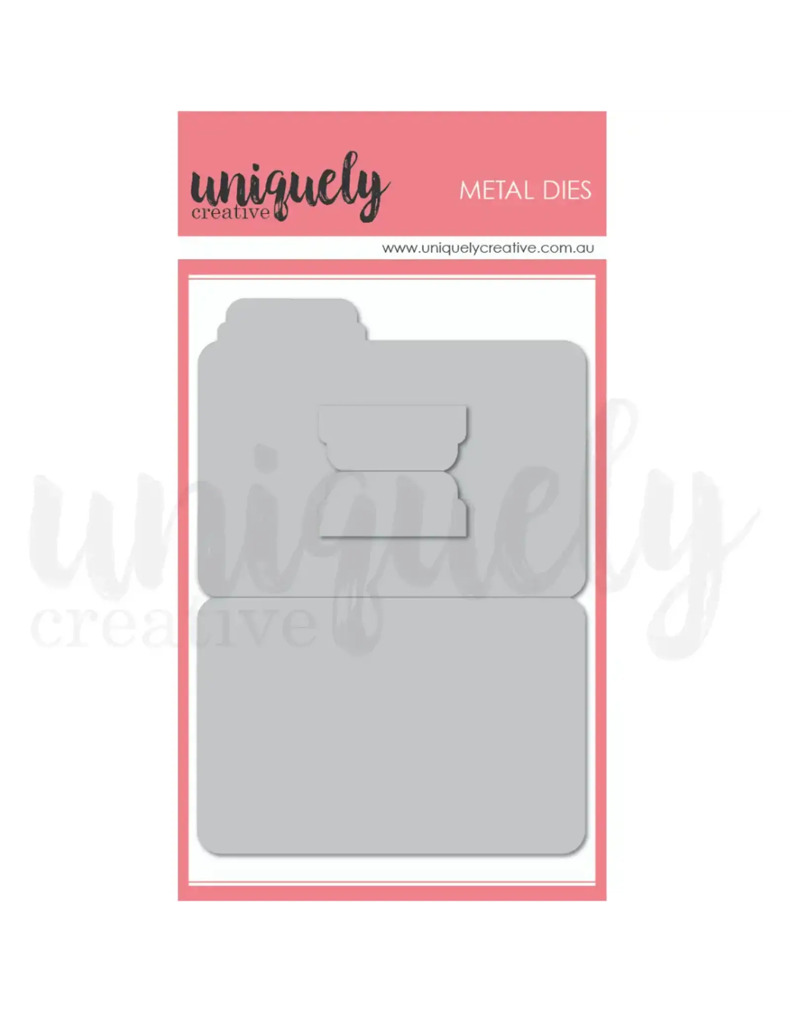 UNIQUELY CREATIVE UNIQUELY CREATIVE FILE FOLDER DIE SET