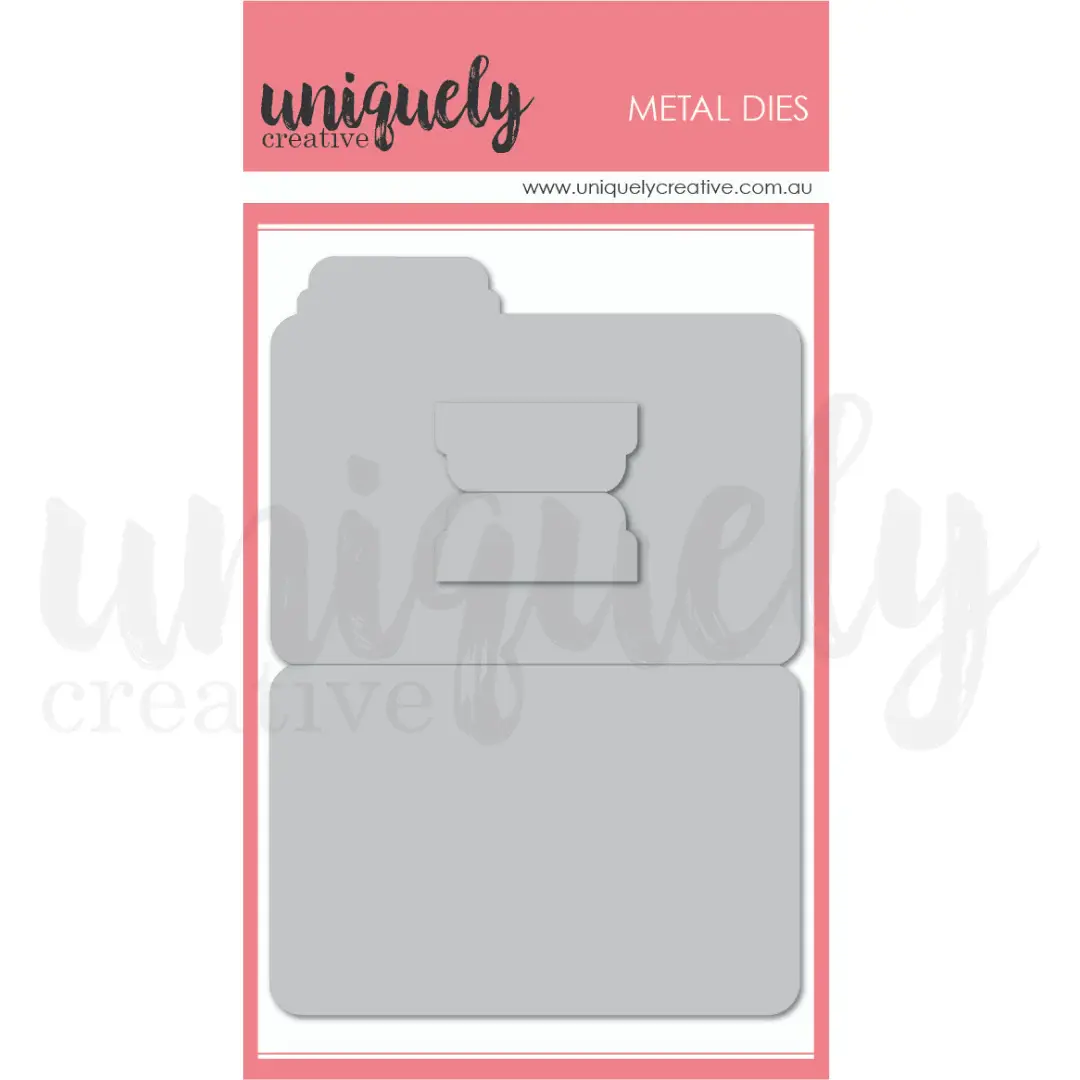 UNIQUELY CREATIVE UNIQUELY CREATIVE FILE FOLDER DIE SET