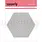 UNIQUELY CREATIVE UNIQUELY CREATIVE STITCHED NESTING HEXAGON DIE SET
