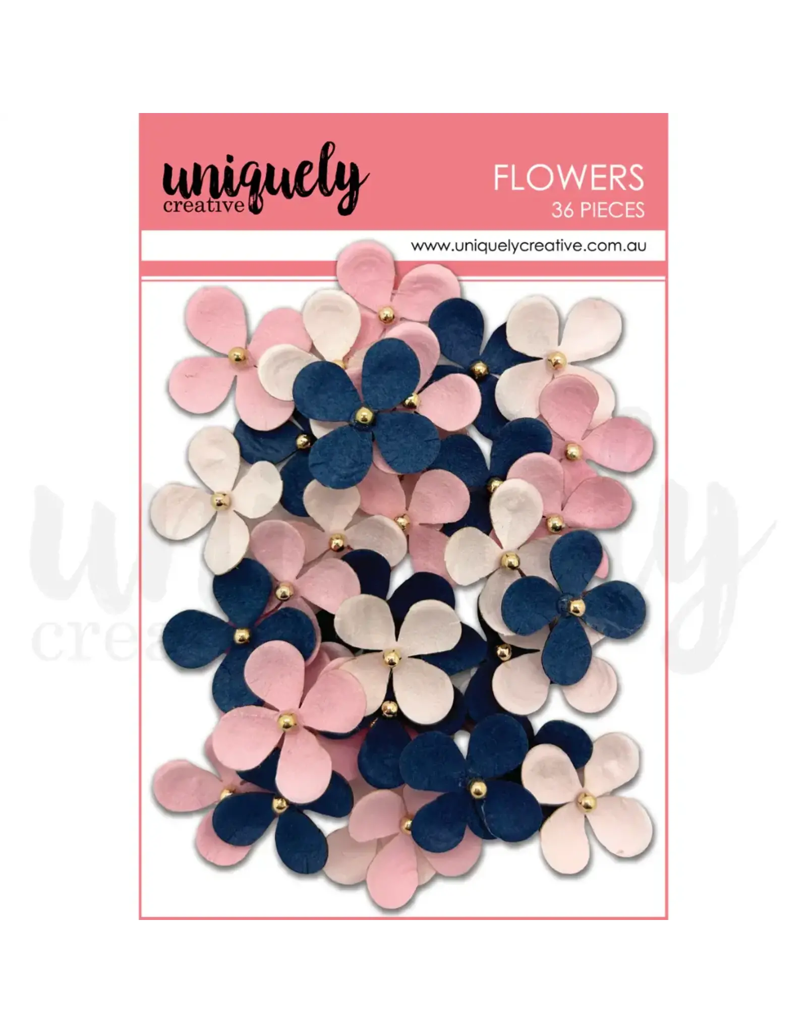 UNIQUELY CREATIVE UNIQUELY CREATIVE BLUE & BLUSH FLOWERS