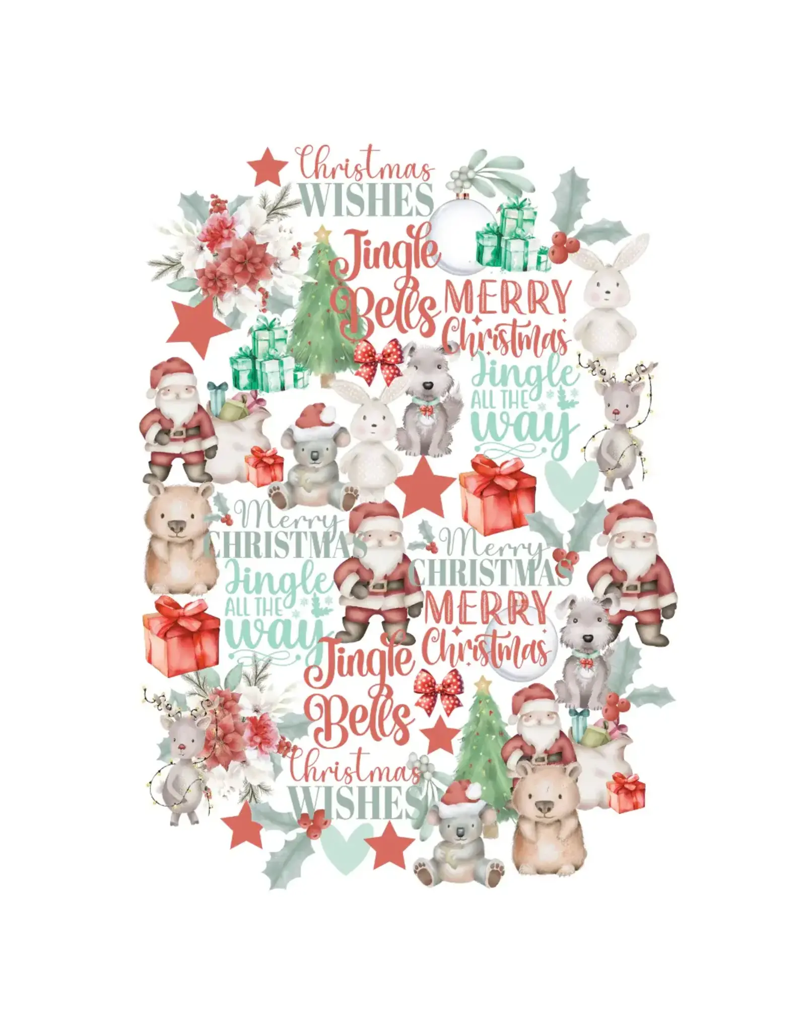 UNIQUELY CREATIVE UNIQUELY CREATIVE MINT & MISTLETOE CARD MAKING CREATIVE CUTS DIE CUTS