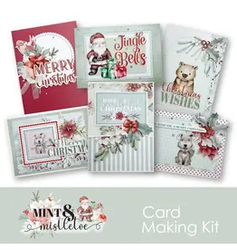 UNIQUELY CREATIVE UNIQUELY CREATIVE MINT & MISTLETOE CARD MAKING KIT