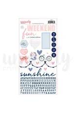 UNIQUELY CREATIVE UNIQUELY CREATIVE INDIGO BLOOM STICKERS